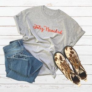 Feliz Navidad - Spanish - Merry Christmas T-shirt